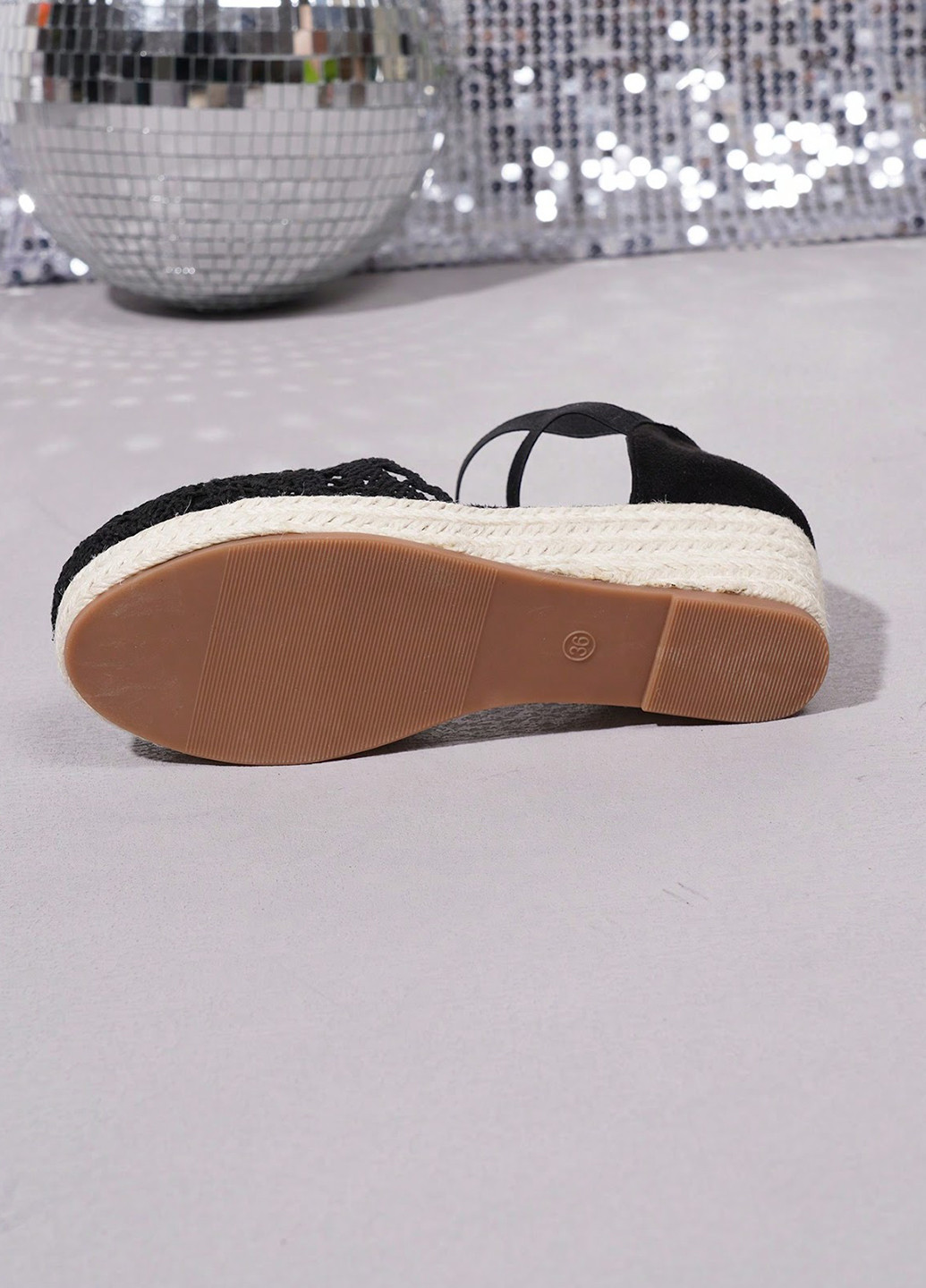 SHEIN Туфли черный з текстиль, искусственная замша, китай — лето (322813665)