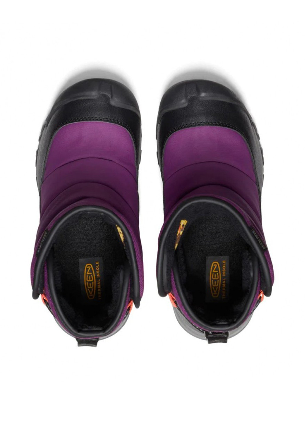 Фиолетовые дутики Keen со шнурками
