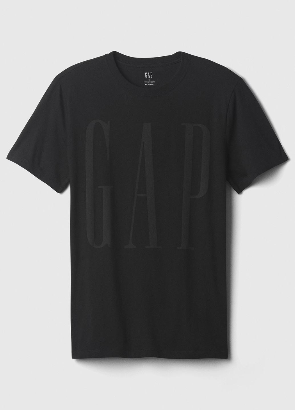 Чорна футболка Gap