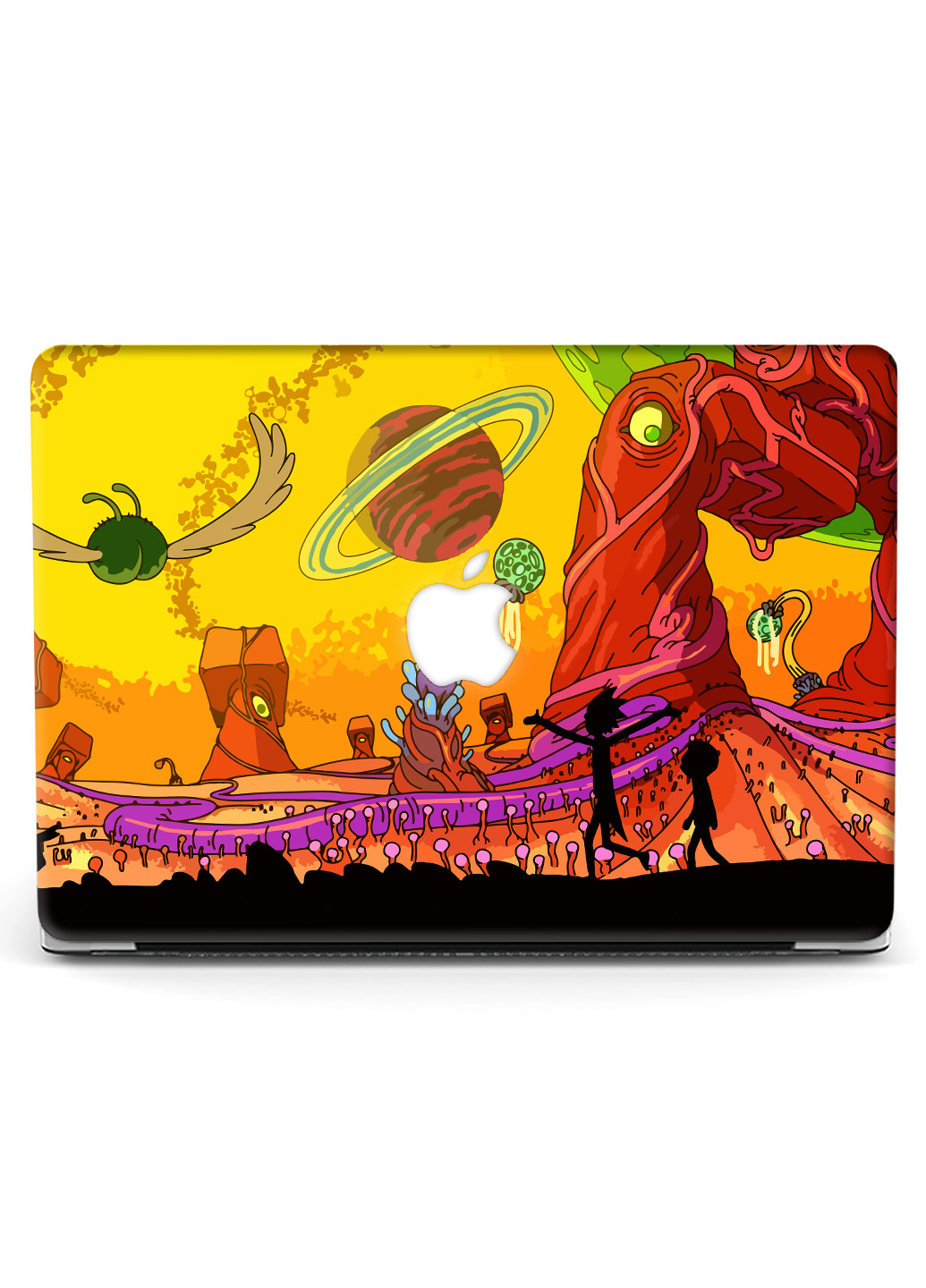 Чехол пластиковый для Apple MacBook Pro 15 A1707 / A1990 Рик и Морти (Rick and Morty) (9649-1678) MobiPrint (218506257)