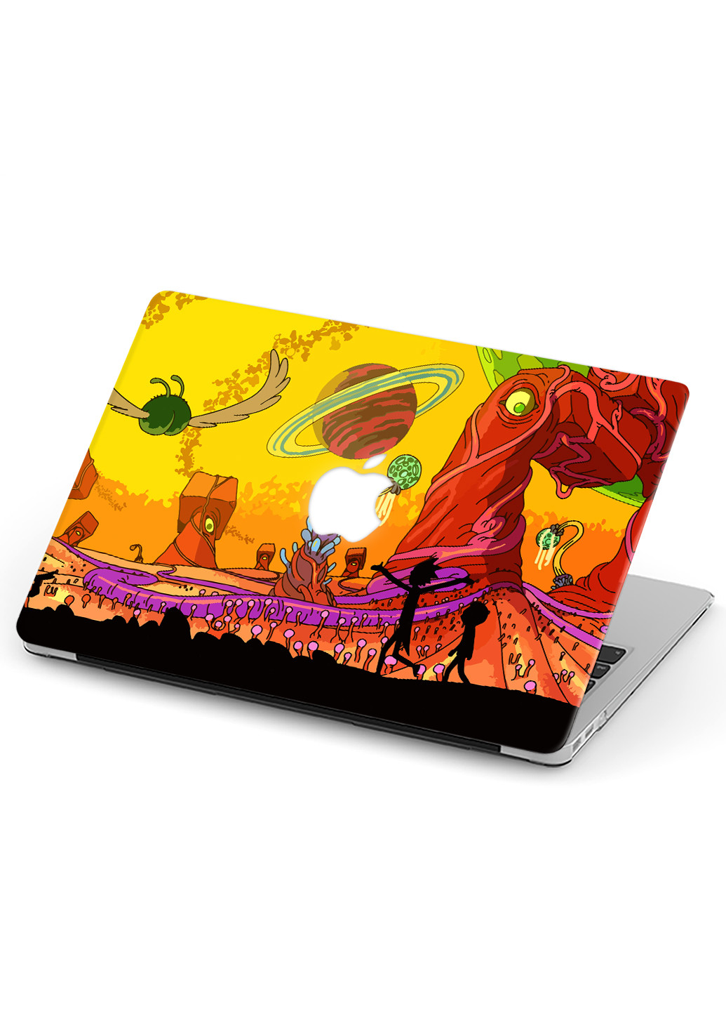 Чехол пластиковый для Apple MacBook Pro 15 A1707 / A1990 Рик и Морти (Rick and Morty) (9649-1678) MobiPrint (218506257)