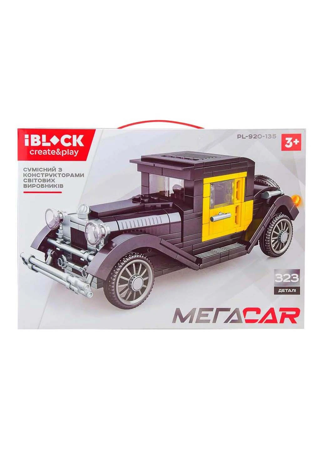 Конструктор Мегаcar Седан 323 элемента Iblock (253142320)