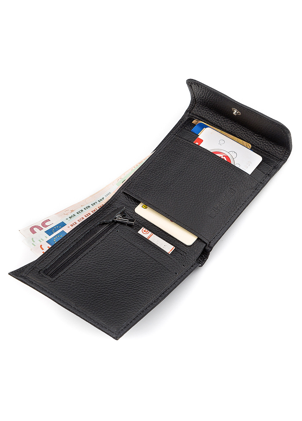 Мужской кожаный кошелек 11х9,5х2,5 см st leather (252129296)