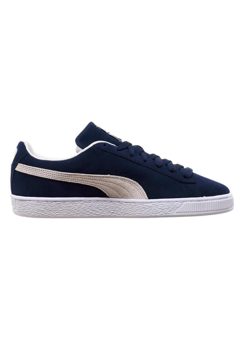 Синие демисезонные кроссовки 37491504 Puma Suede Classic XXI