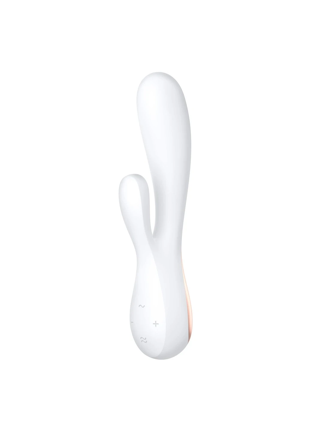 Смарт-вибратор кролик Mono Flex White, 2 мотора, управление через интернет Satisfyer (256537730)