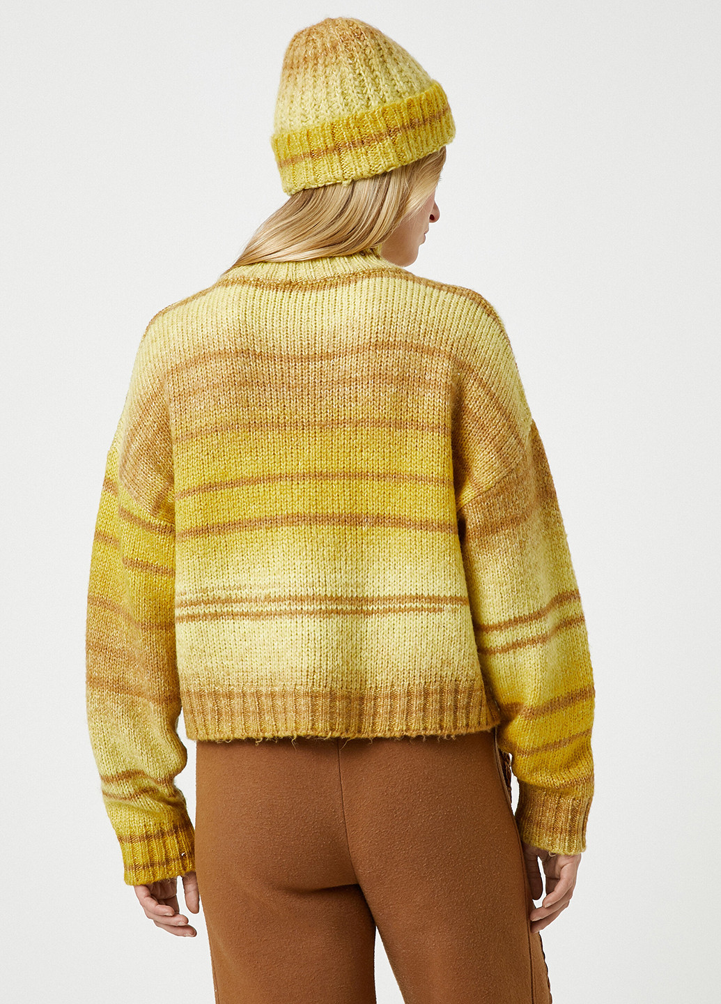 Гірчичний зимовий светр KOTON