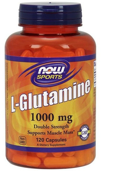 L-Glutamine 1000 mg 120 Caps Now Foods (256380039)