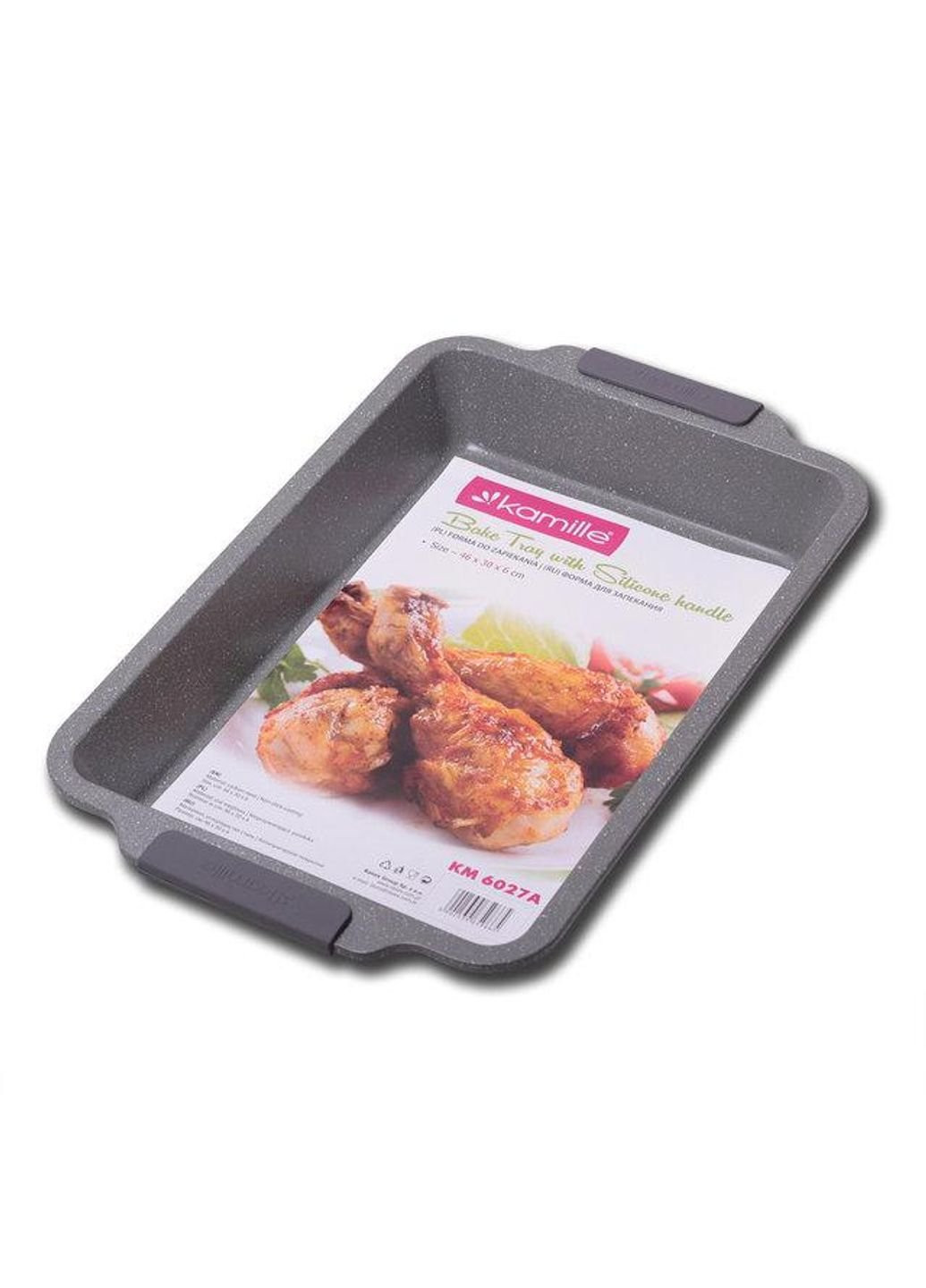Форма для запікання KM-6027А 46x30x6 см Kamille (253611336)