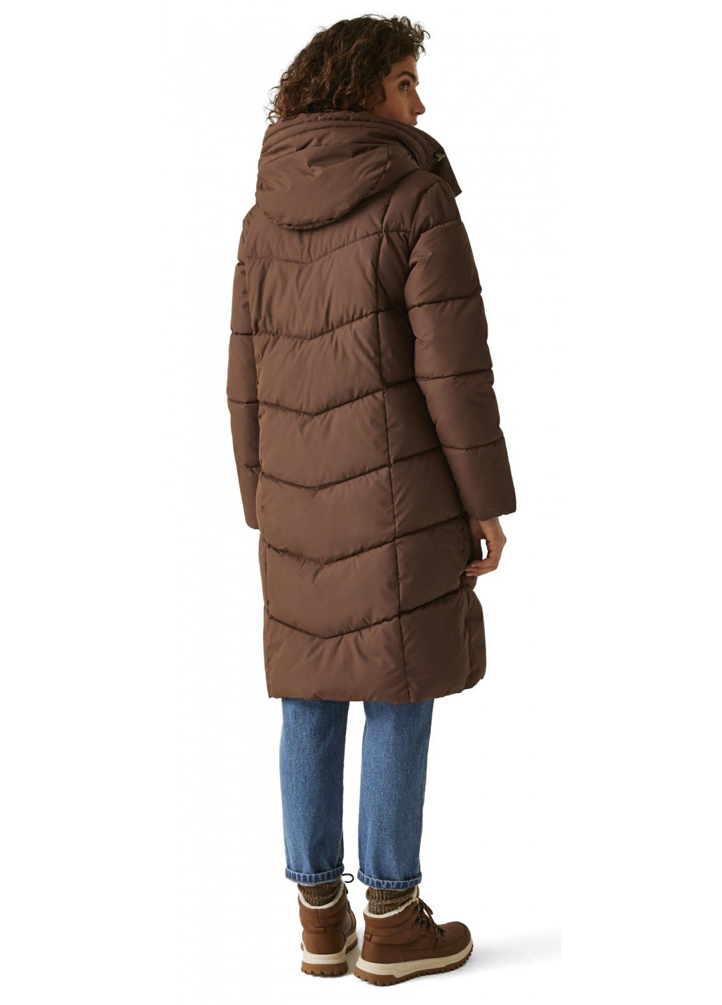 Коричневая зимняя куртка куртка-пальто Regatta Nurie