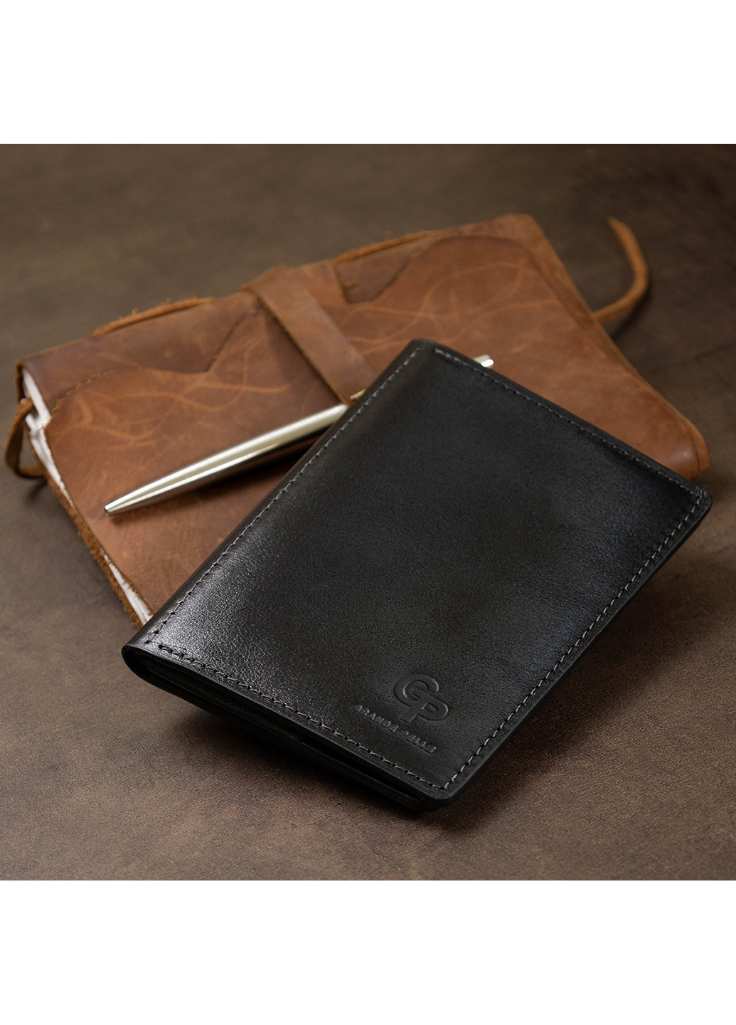 Кожаная обложка для документов 10,5х13,5 см Grande Pelle (252414570)