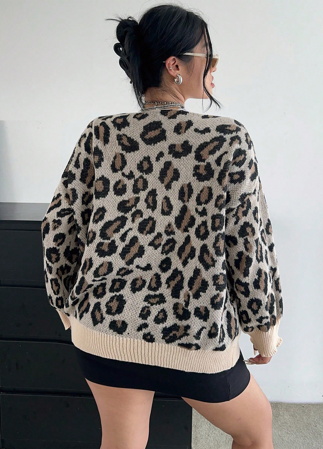 Разноцветный демисезонный кардиган SHEIN