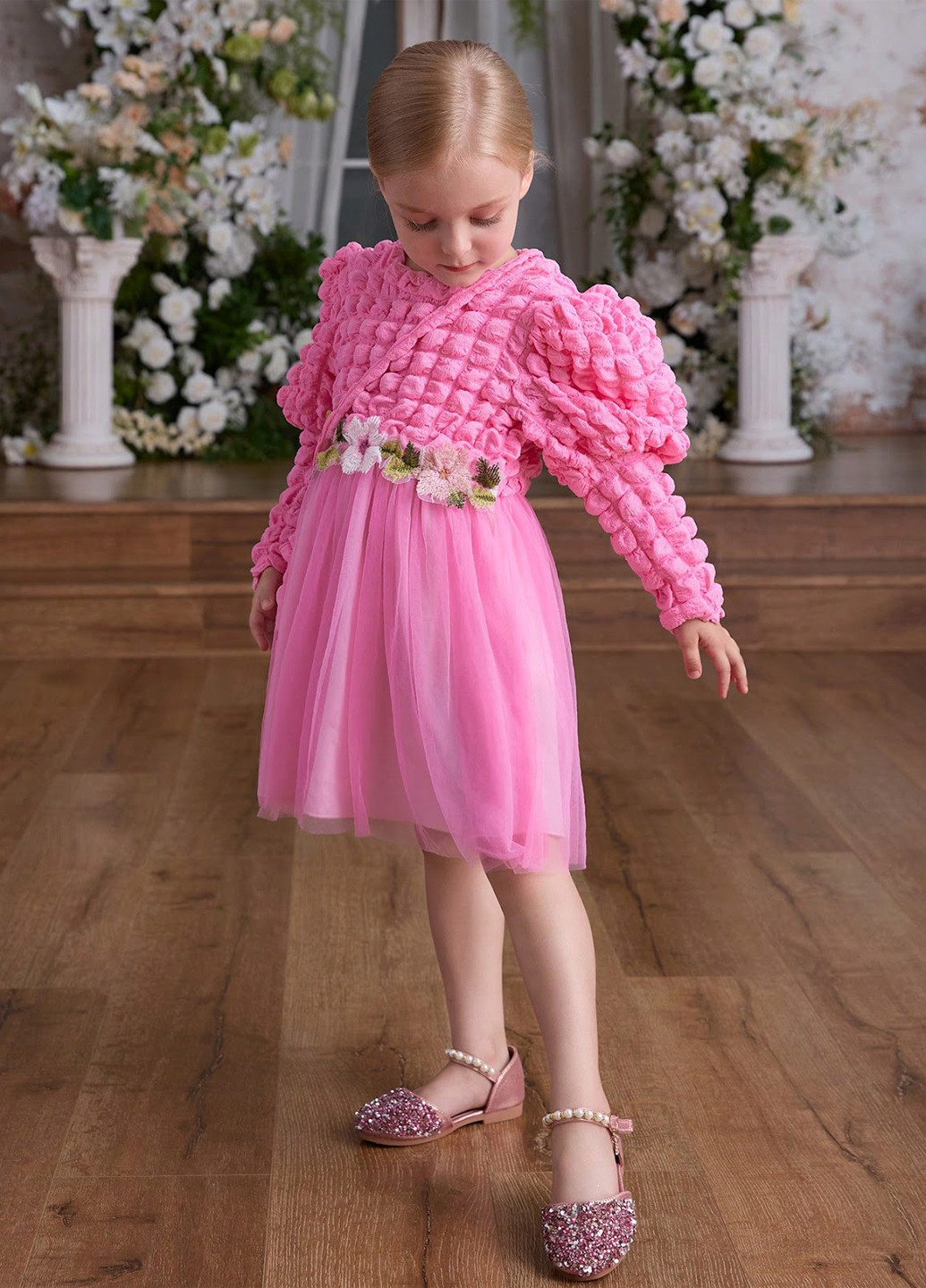 Розовое платье SHEIN (323127072)