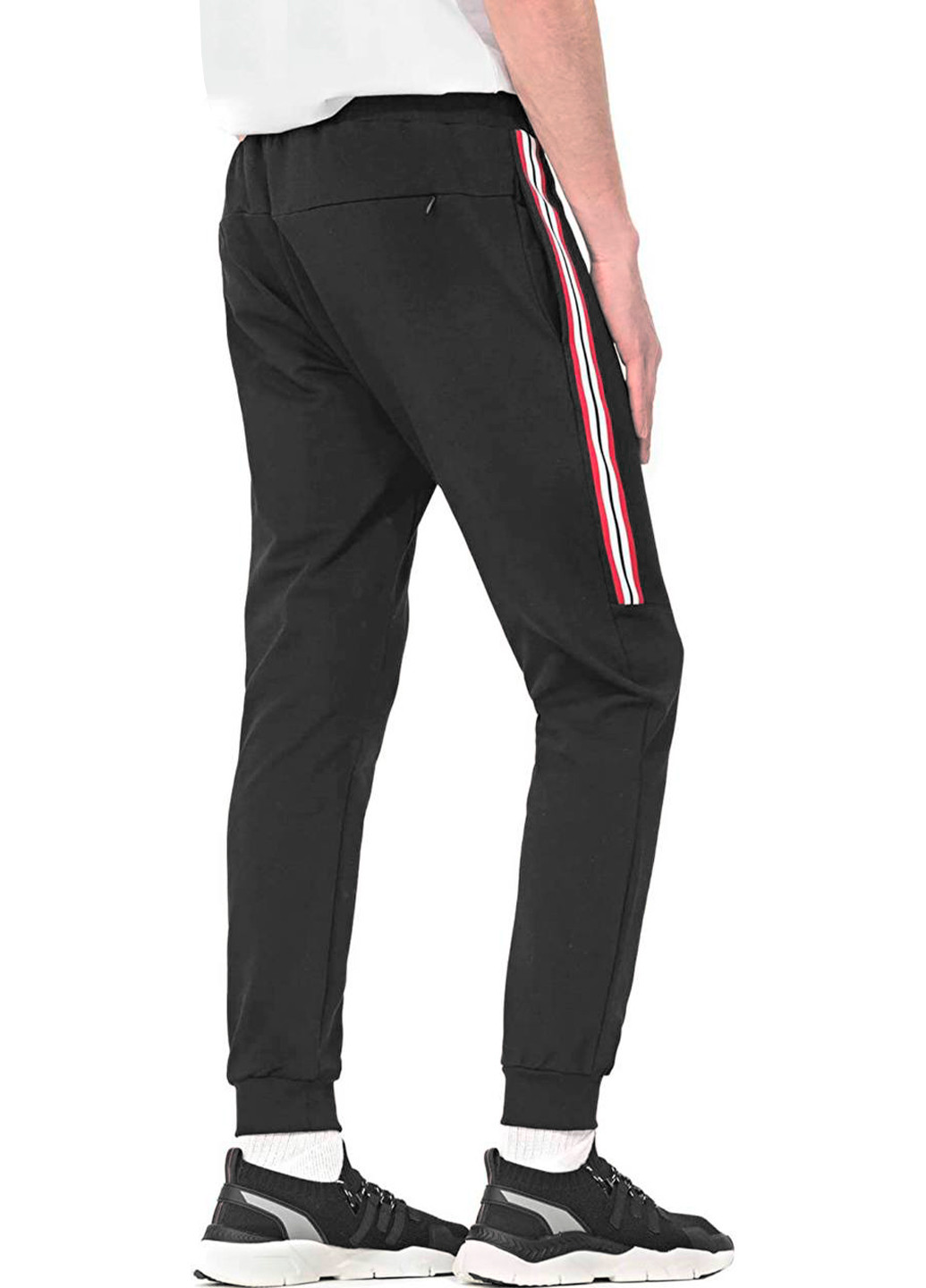 Черные кэжуал демисезонные брюки Antony Morato