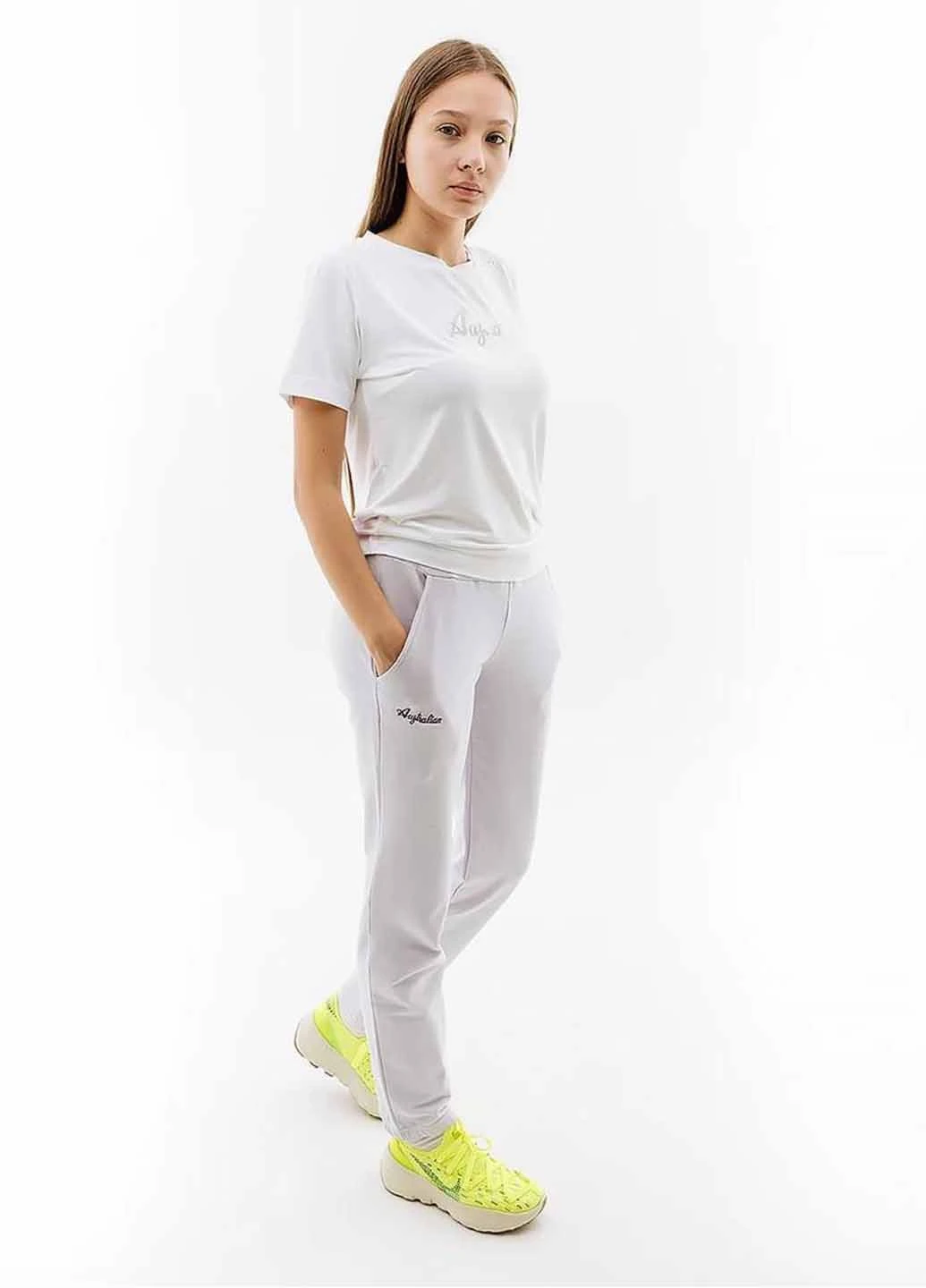 Брюки LSDPA0003-465 Australian Essentials Elastic Fleece Pants White (368082453)