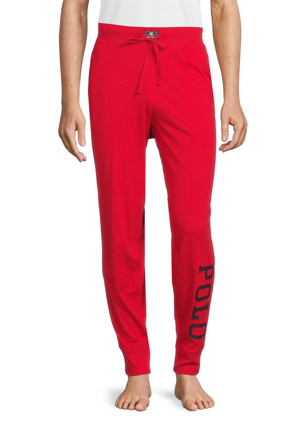 Красные спортивные демисезонные джоггеры брюки Ralph Lauren