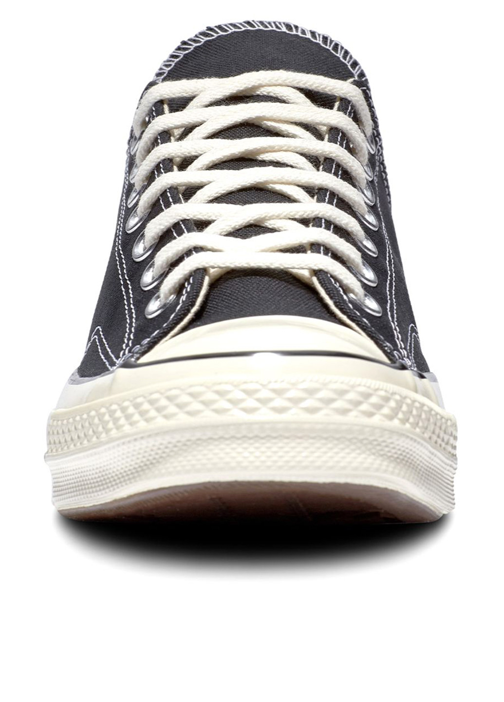 Черные кеды Converse CHUCK 70 с белой подошвой, с логотипом