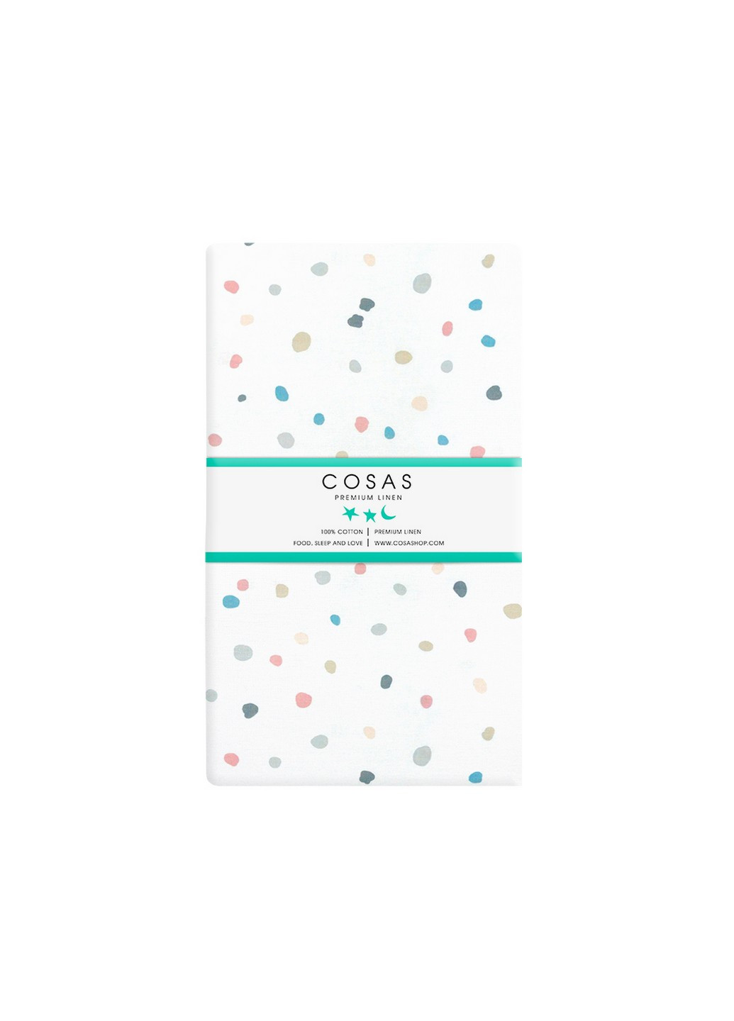 Простынь на резинке 90х200х20 COLOR BLOTS Cosas ColorBlots_90x200x20 (250319079)