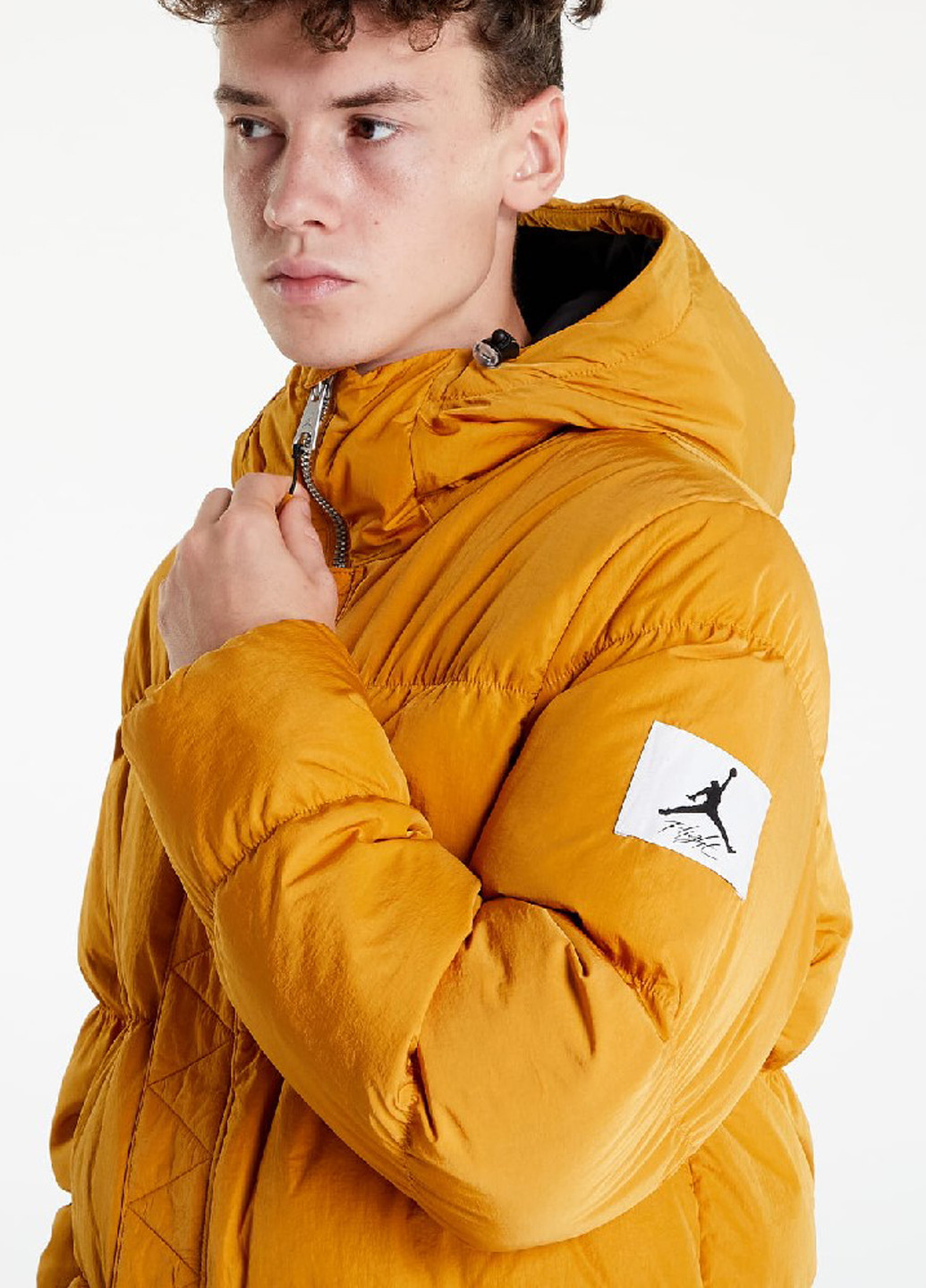 Жовта демісезонна куртка dq7346-712 Jordan ESS STMT PARKA