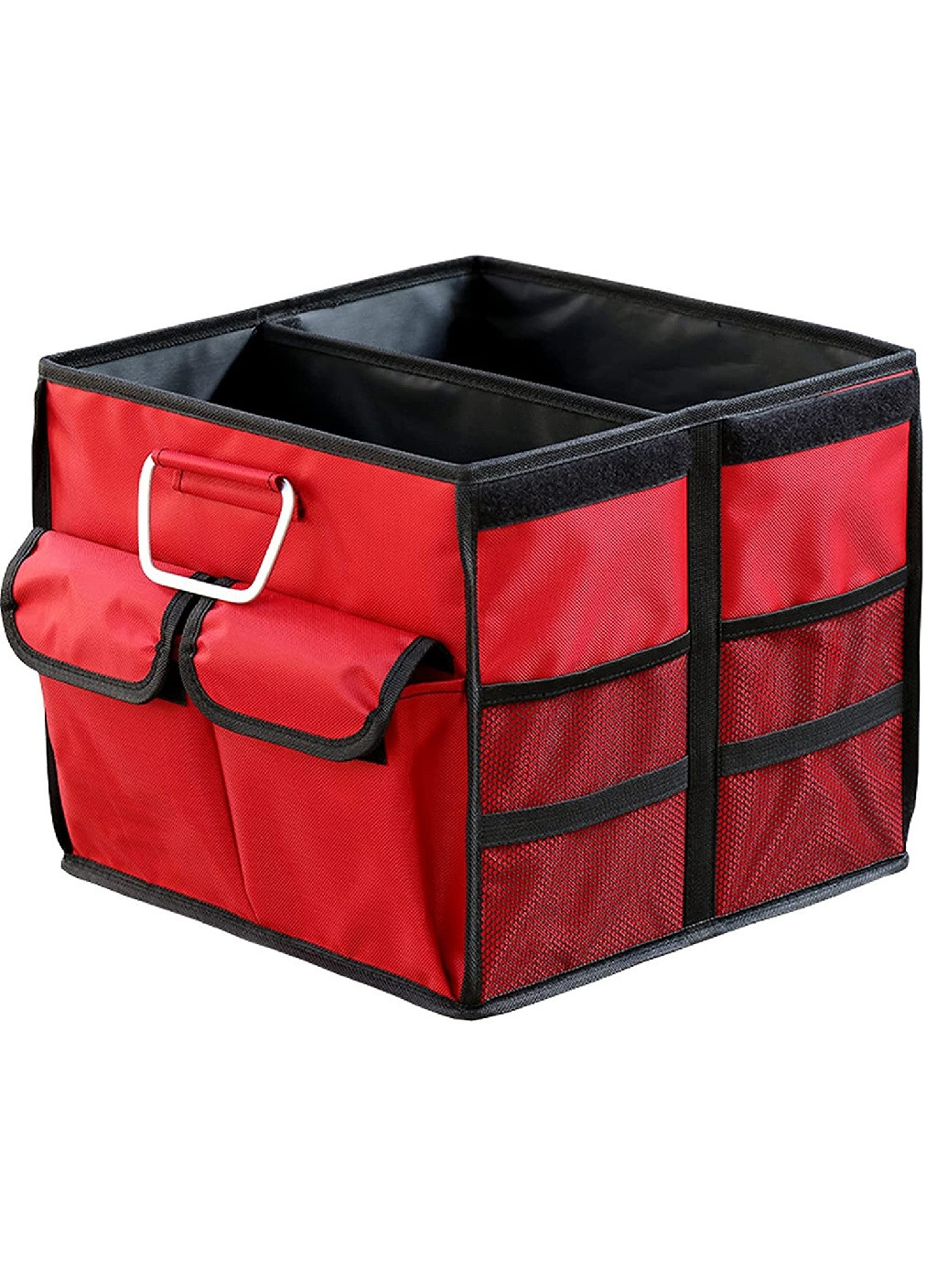 Органайзер складной в багажник в автомобиль для продуктов инструментов 35х35х30 см (473276-Prob) Красный Unbranded (254272630)