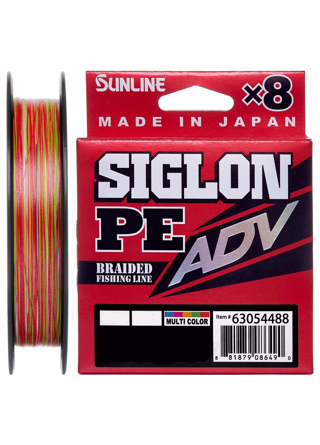 Шнур Siglon PE ADV х8 150m (мульти.) # 2.0 / 0.242mm 24lb / 10.9kg Sunline (252468629)