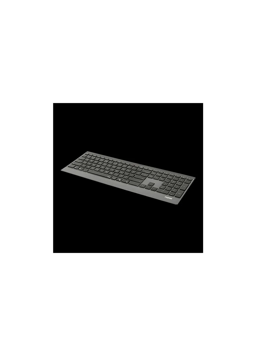 Клавіатура E9500 Wireless Black (E9500 Black) Rapoo E9500M Wireless Black (253546419)