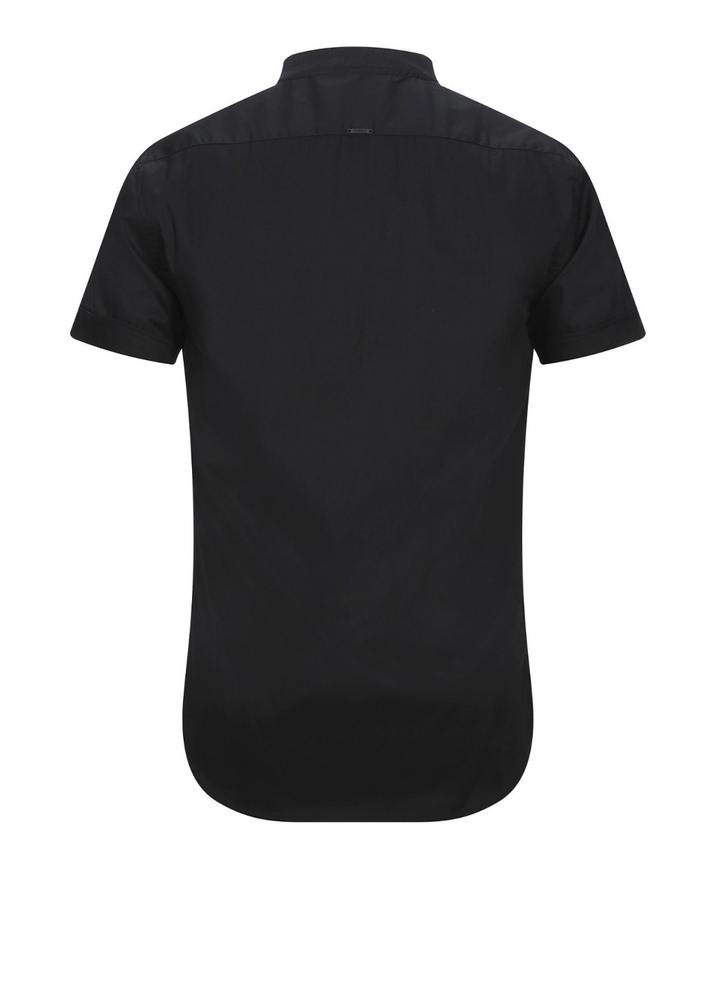 Черная кэжуал рубашка однотонная Antony Morato