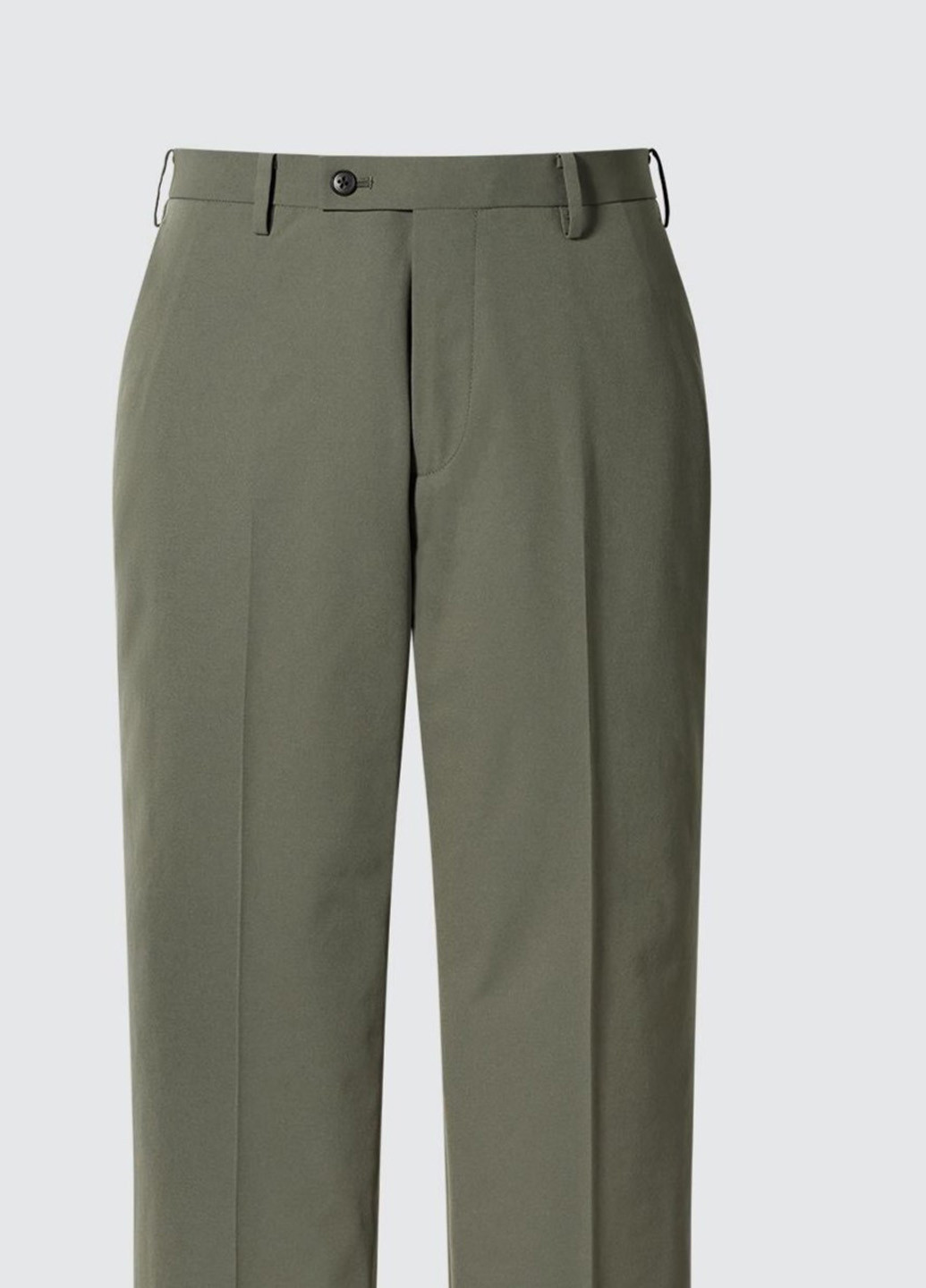 Зеленые кэжуал демисезонные чиносы брюки Uniqlo