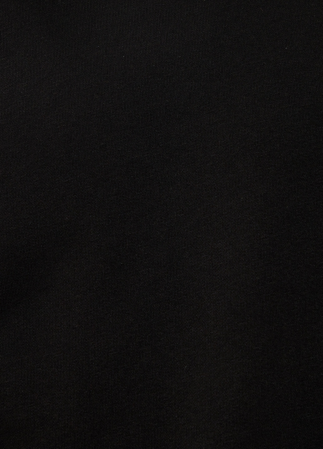 Чорний світшот KOTON однотонний без декору (362159870)