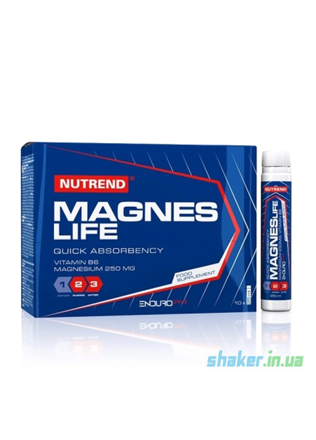 Рідкий магній Magnes Life (10 * 25ml) Нутренд Nutrend (255410127)