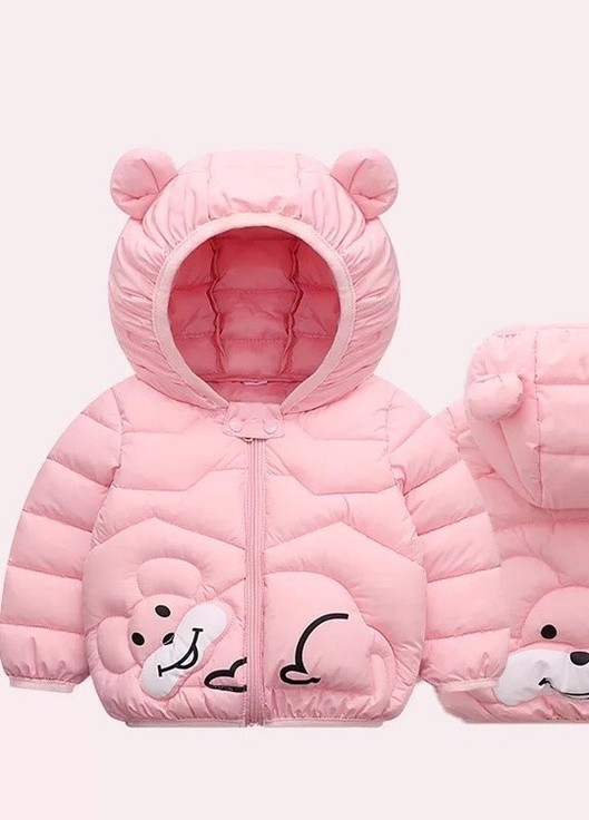 Рожева демісезонна куртка дитяча для дівчинки Sofia