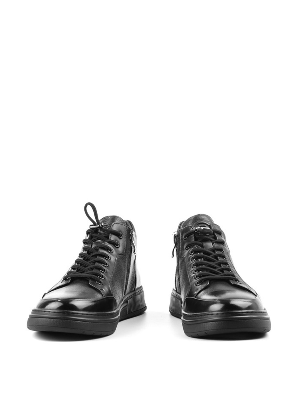 Черные осенние ботинки Le'BERDES