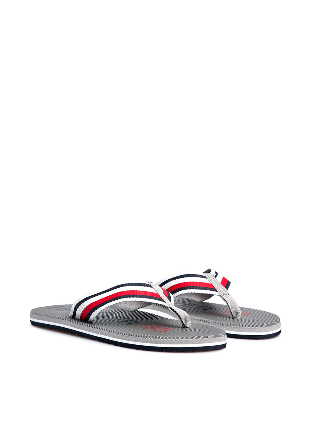 Серые кэжуал вьетнамки Tommy Hilfiger