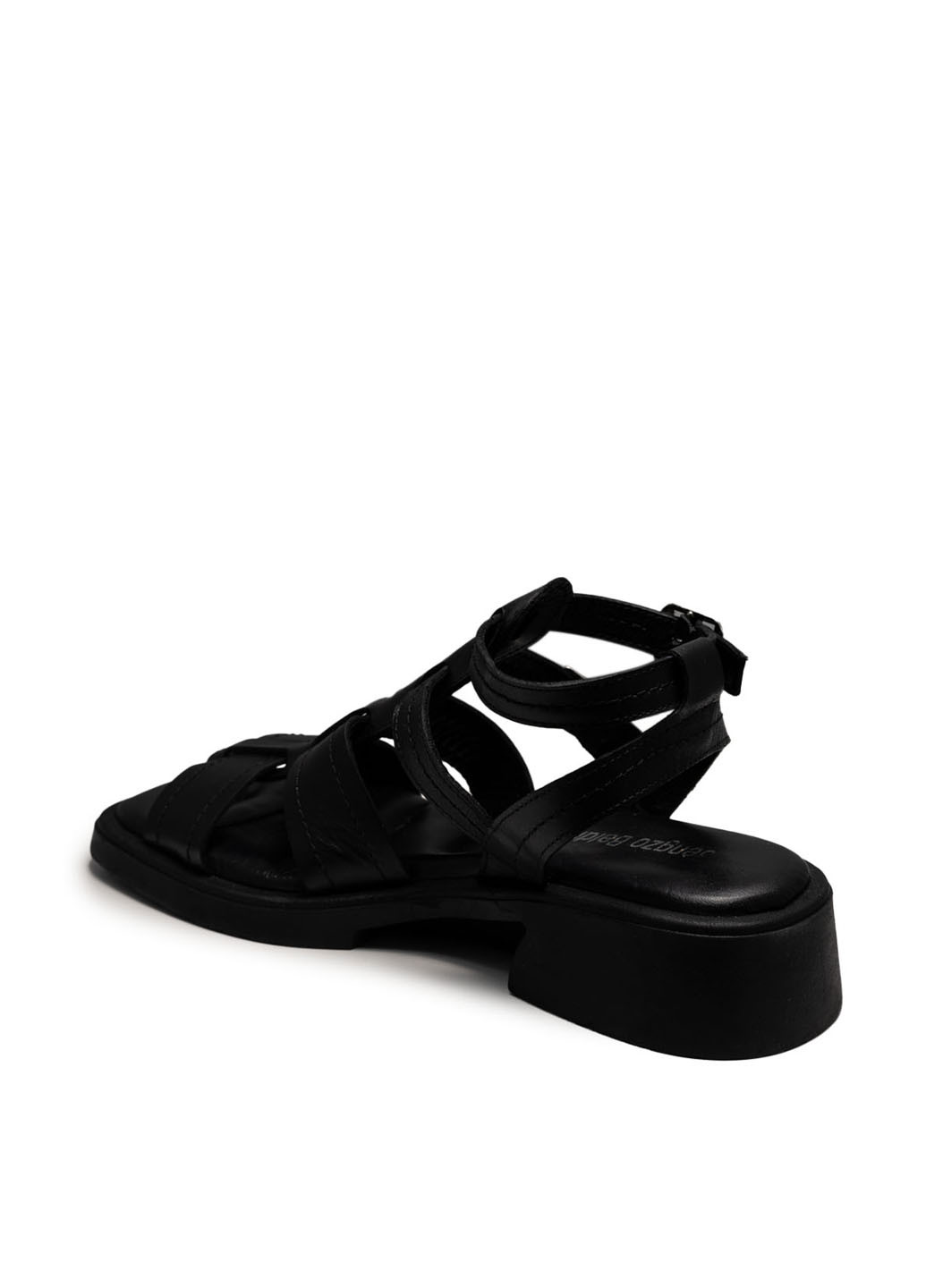 Черные босоножки Bengzo Baldini с ремешком