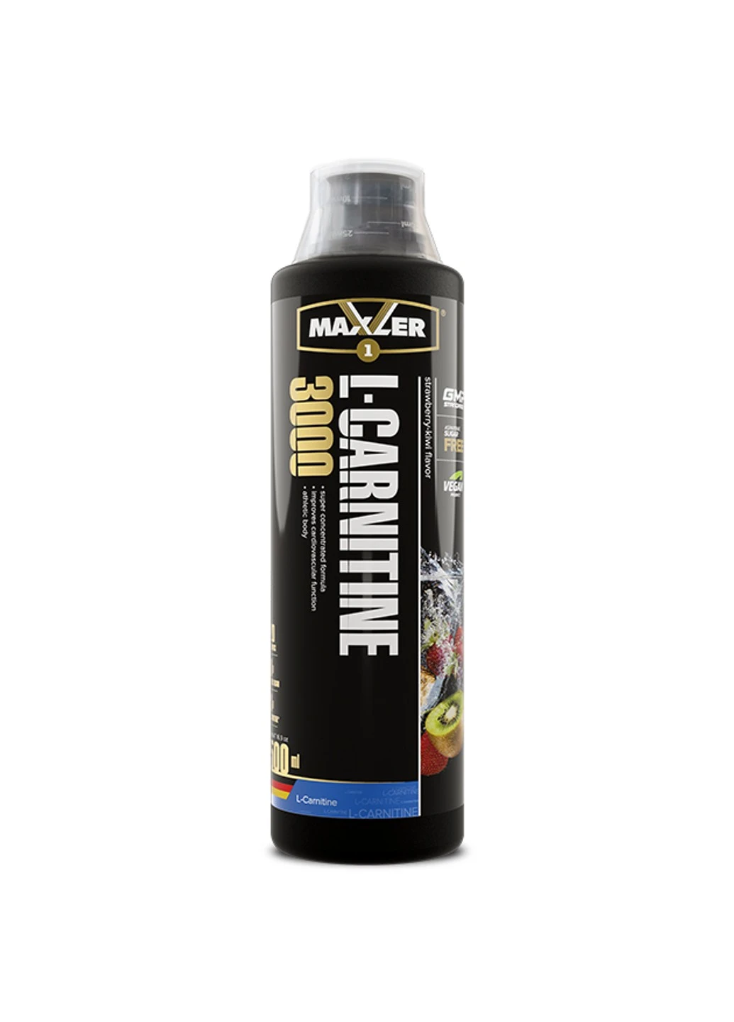 L-карнитин L-Carnitine 3000 500 мл Вишня Maxler (255363656)