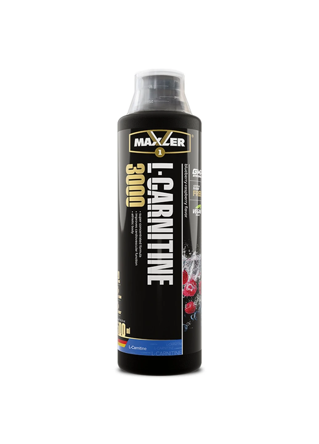 L-карнитин L-Carnitine 3000 500 мл Вишня Maxler (255363656)