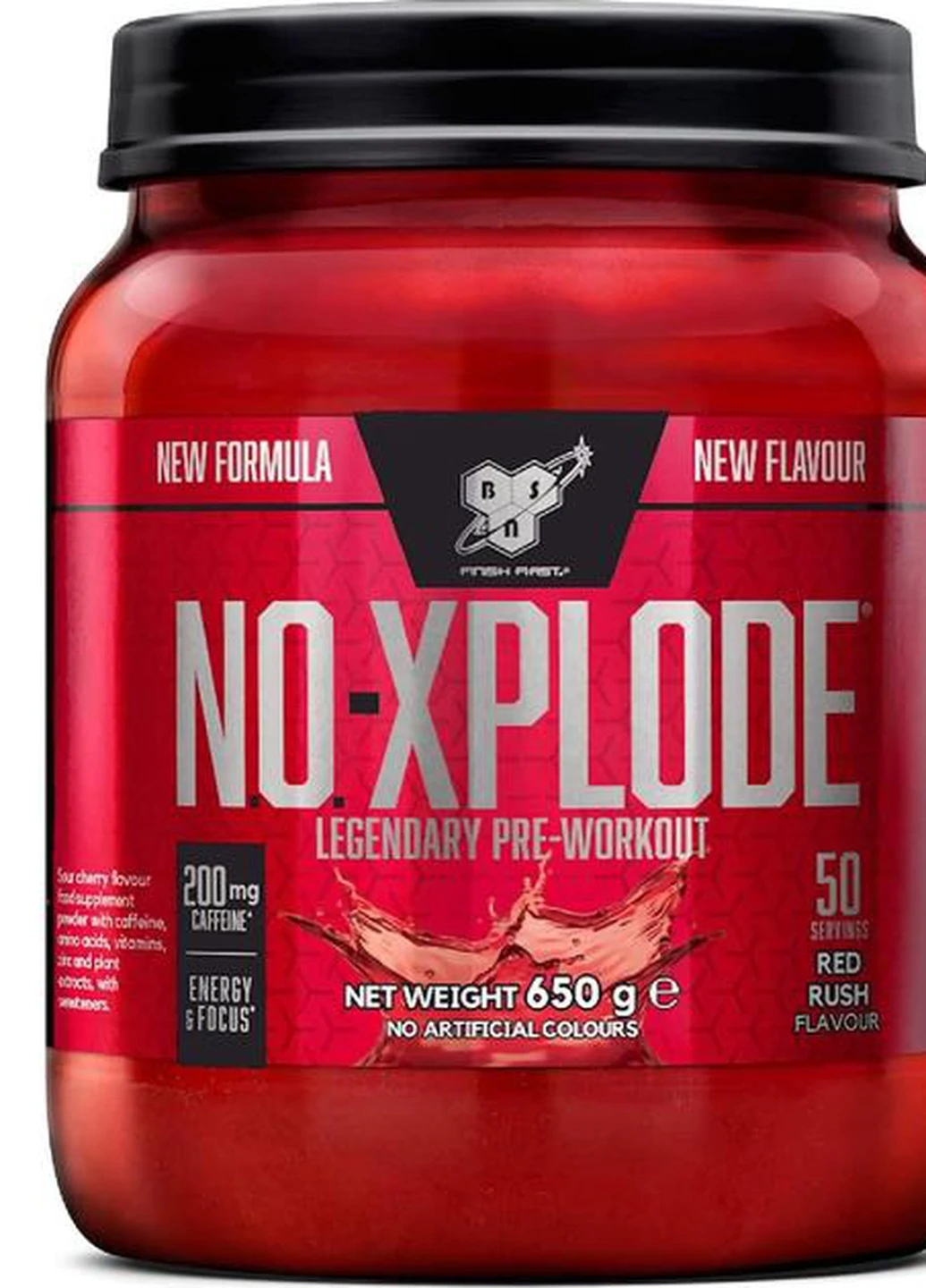 Предтренеровочный комплекс No-Xplode Legendary Pre-Workout. New Formula 650g (Red Rush) BSN (254371934)