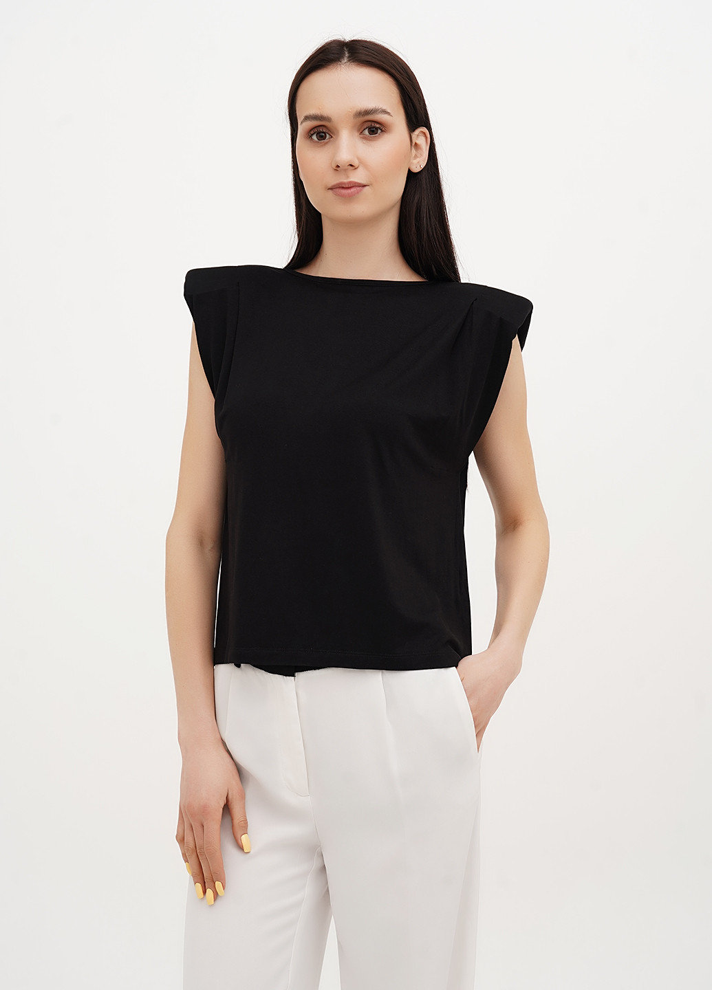 Чёрная блуза Vicolo