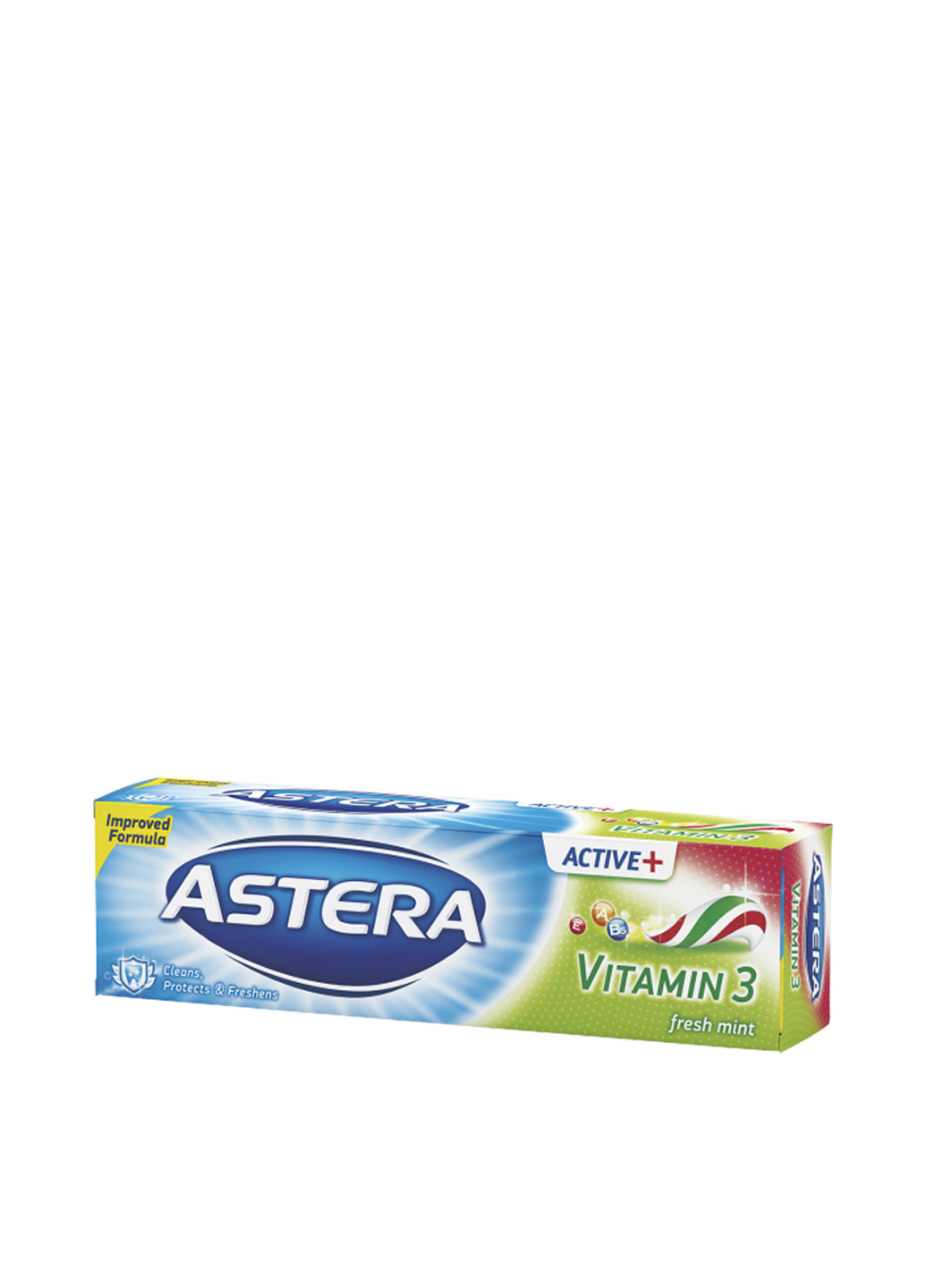 Зубная паста Active+Vitamin, 100 мл Astera (79584972)