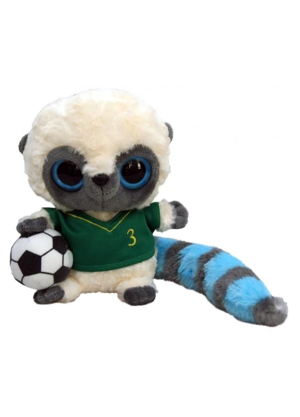 Мягкая игрушка Yoohoo Футболист зеленая футболка 12 см (91303R) Aurora (252246847)