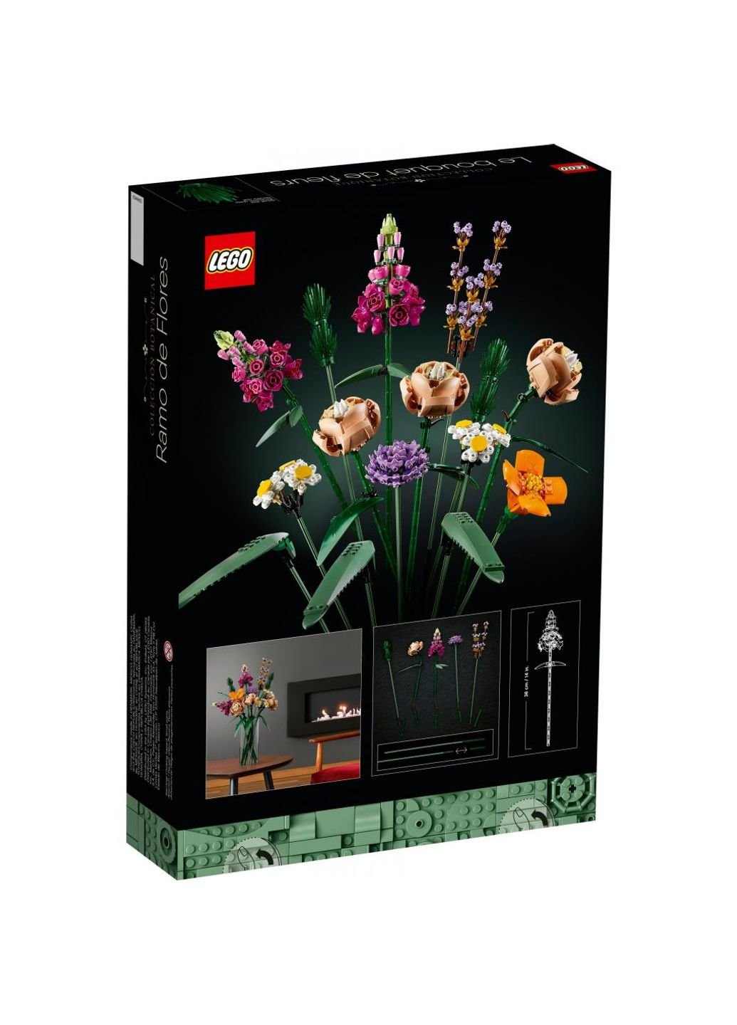Конструктор Creator Expert Букет 756 деталей (10280) Lego (251224806)