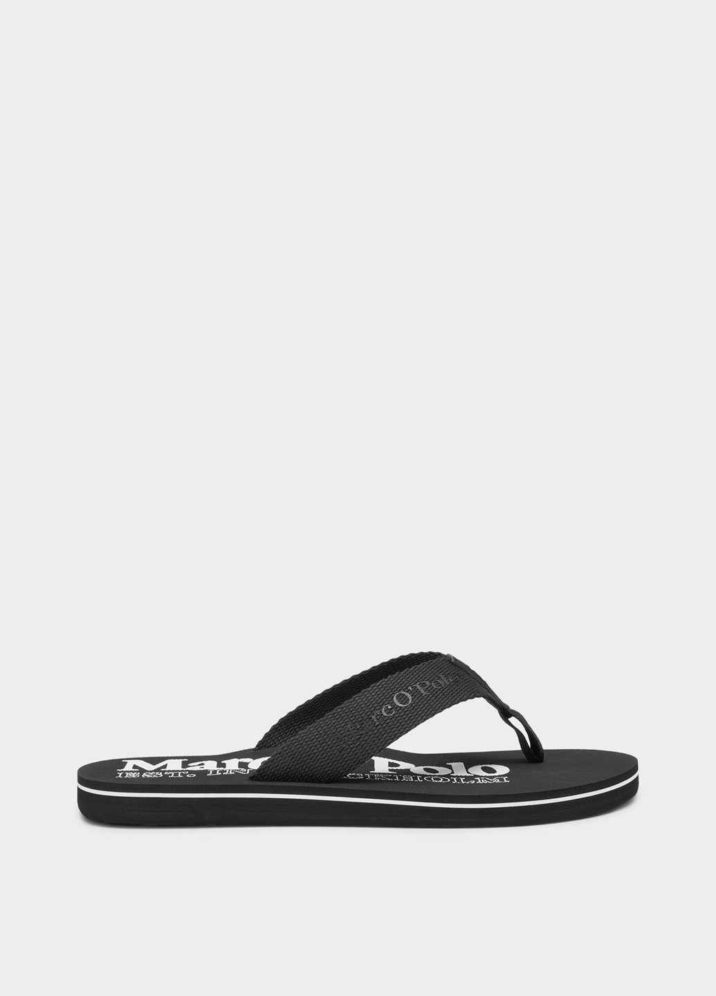 Черные пляжные, кэжуал вьетнамки Marc O'Polo