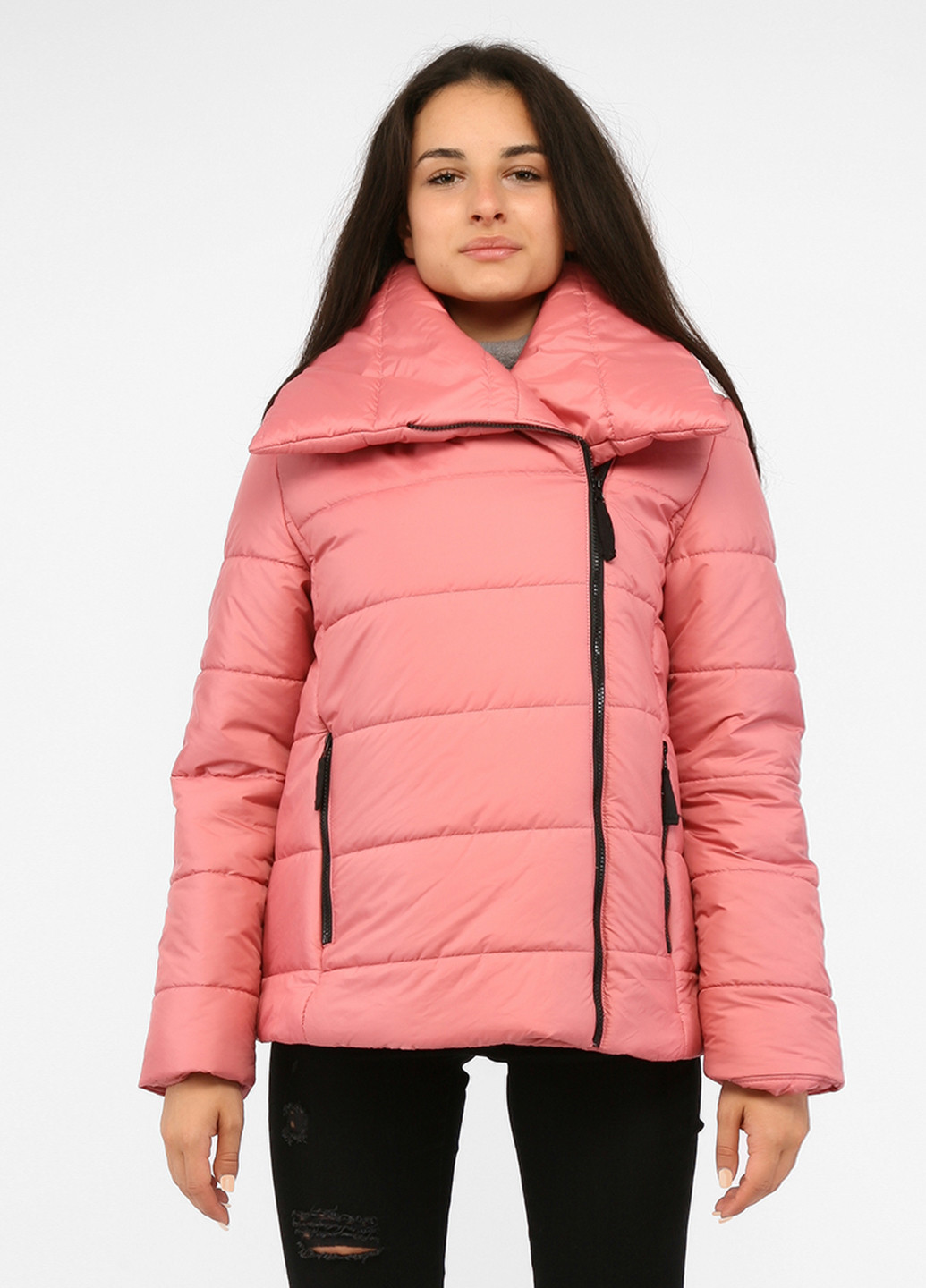 Розовая демисезонная куртка SFN
