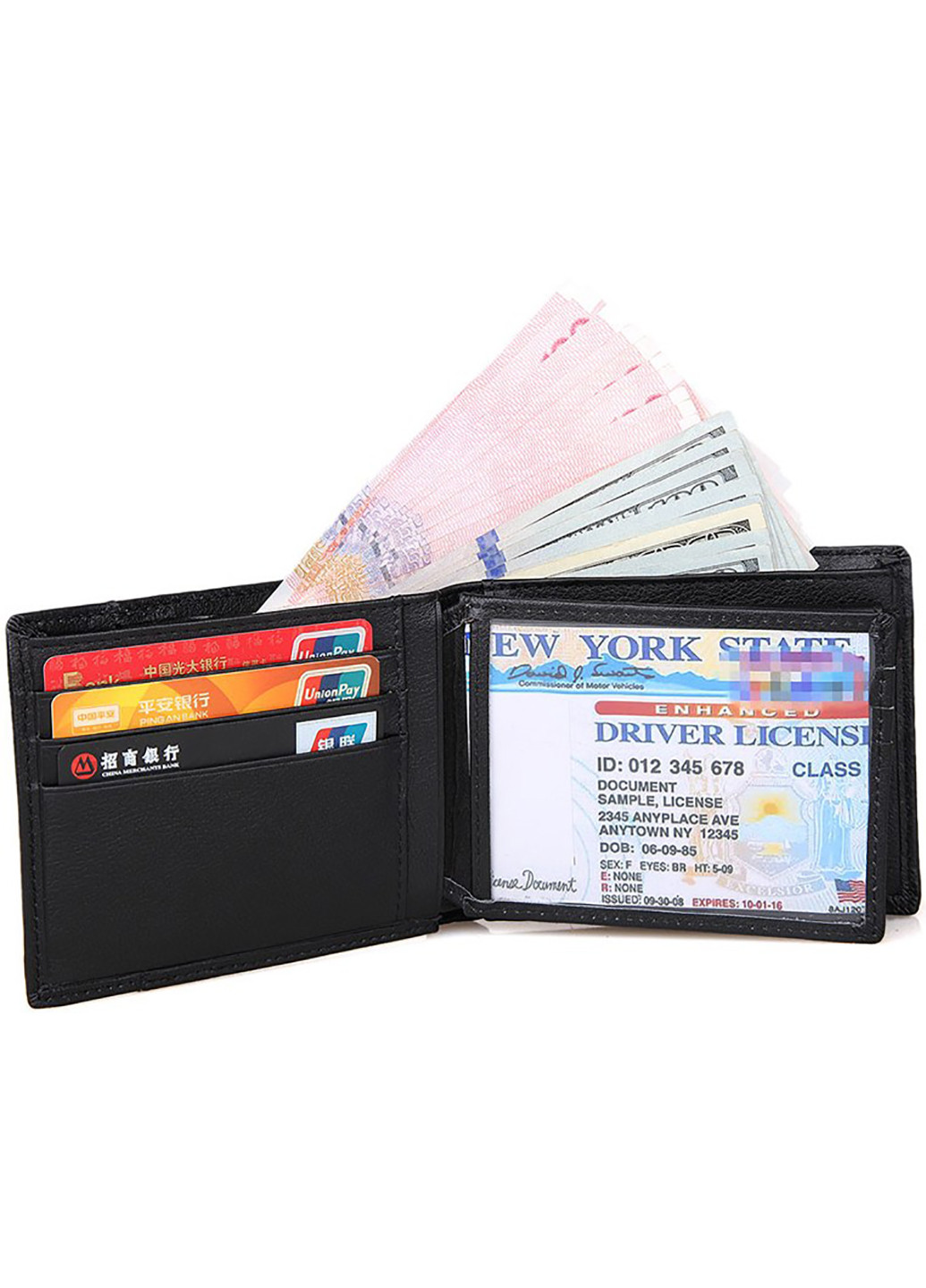 Мужской кожаный кошелек 12x9,7 см Vintage (229460228)