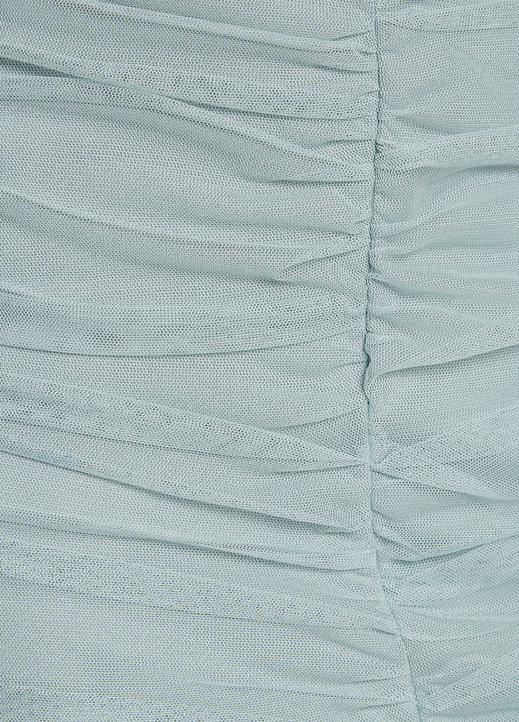 Светло-голубая кэжуал однотонная юбка KOTON а-силуэта (трапеция)
