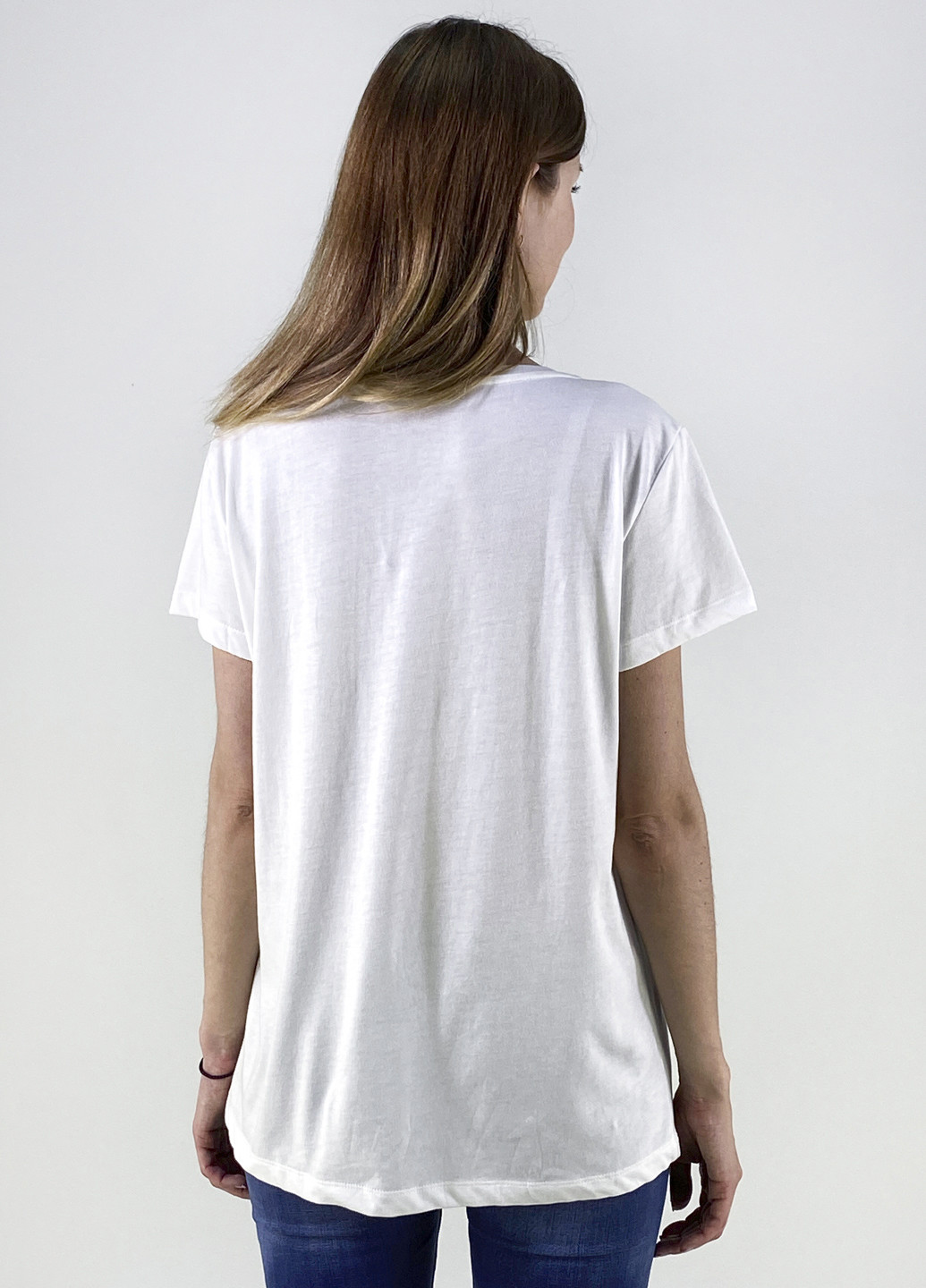 Белая летняя футболка InWear