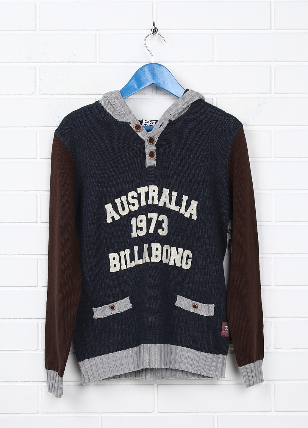 Синий демисезонный пуловер пуловер Billabong