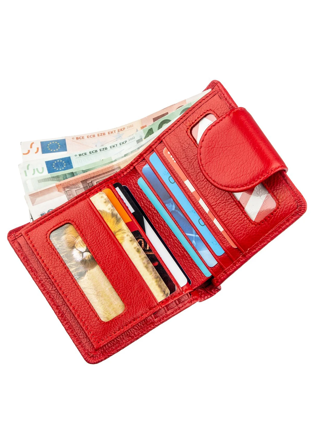 Женский кожаный бумажник 9,5х11 см st leather (232989980)