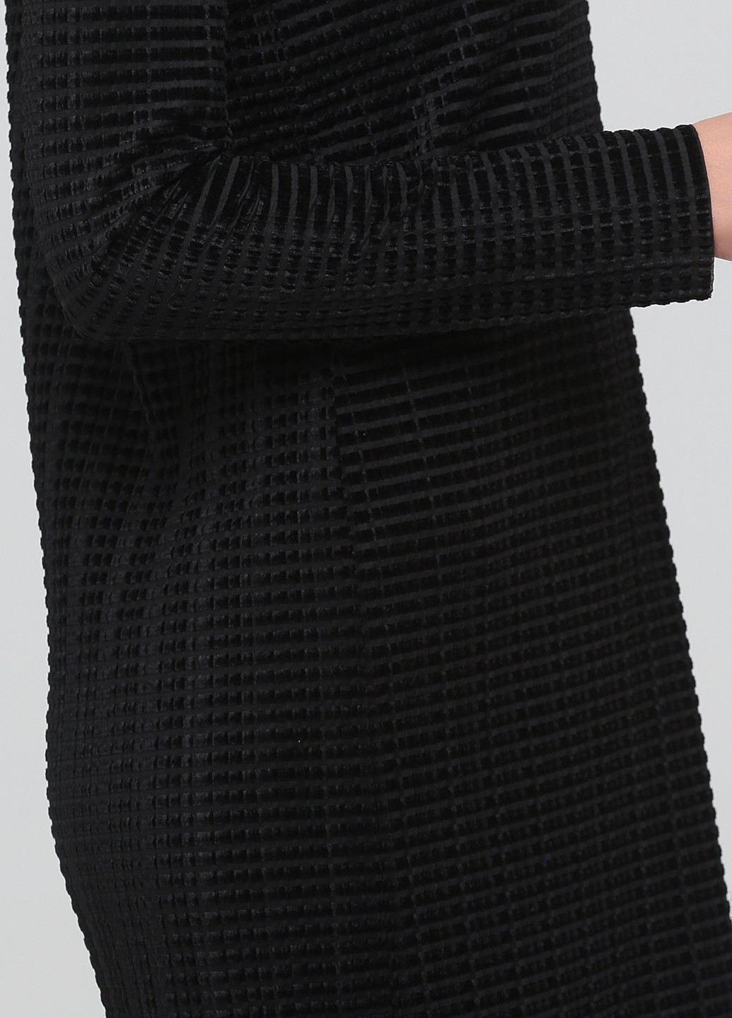 Черное кэжуал платье а-силуэт Weekday однотонное