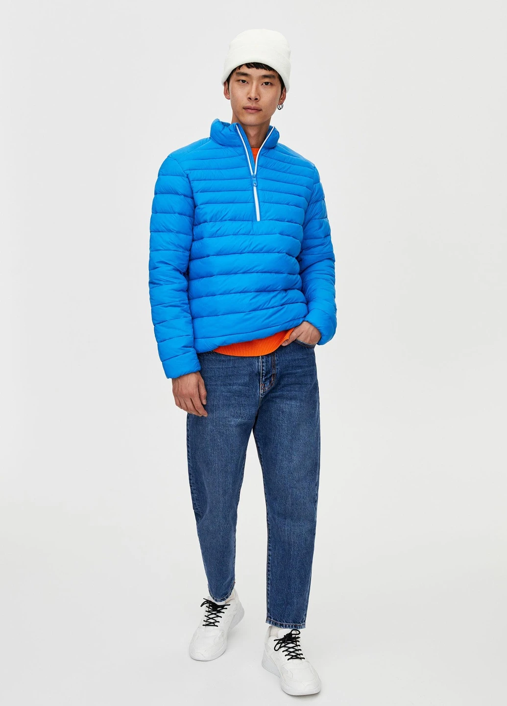 Синя куртка легка,синій, Pull & Bear