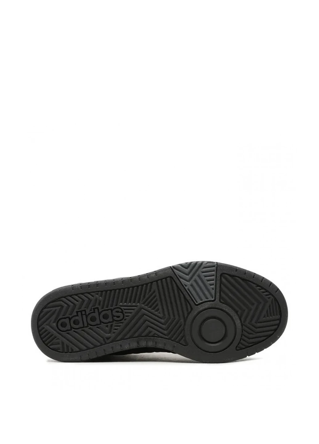 Чорні кросівки зимовий adidas HOOPS 3.0 MID WTR
